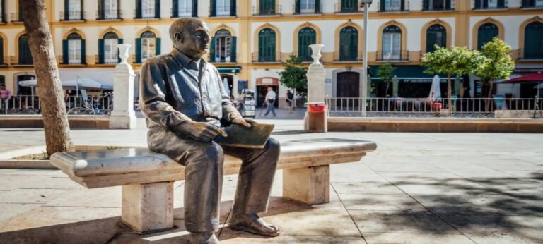Picasso-Statue, Plaza de la Merced